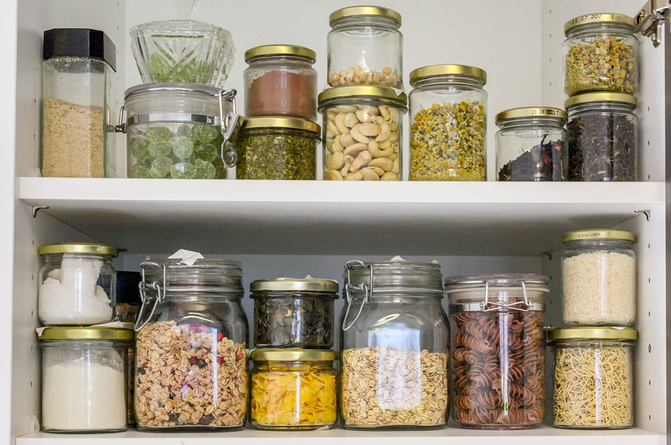 glass jars