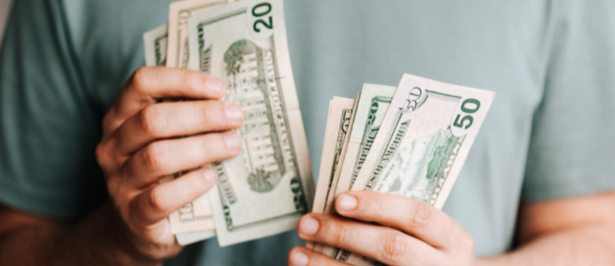 counting money