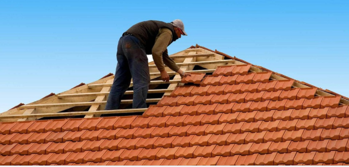 roofing a house