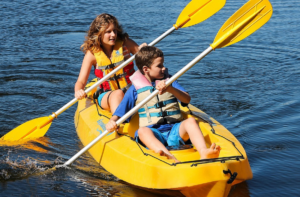 kayaking