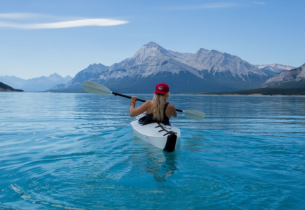 kayak rowing